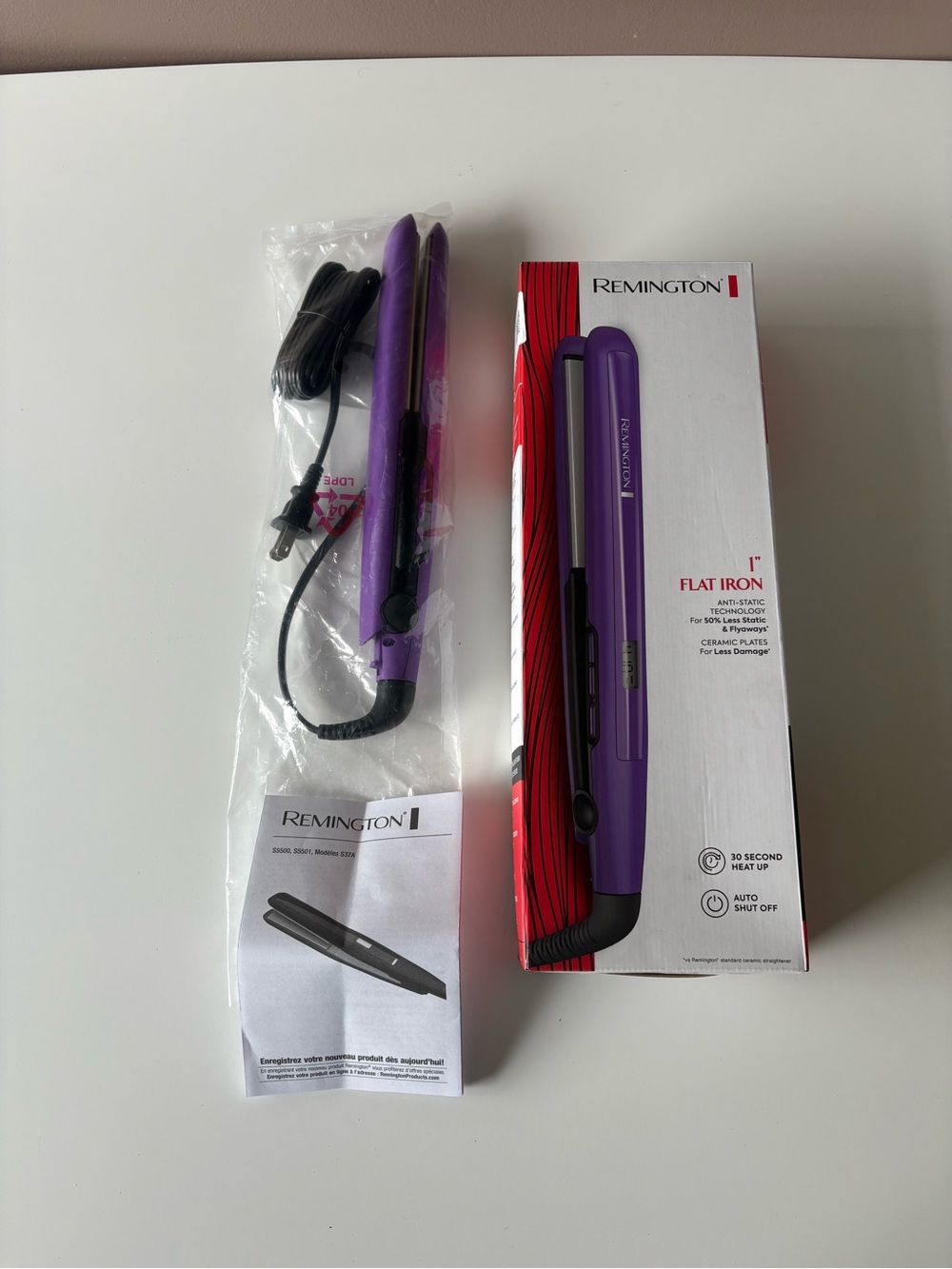 Remington 1" Hair Straightener Flat Iron